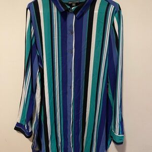 Zara Multicolor Striped Shirt